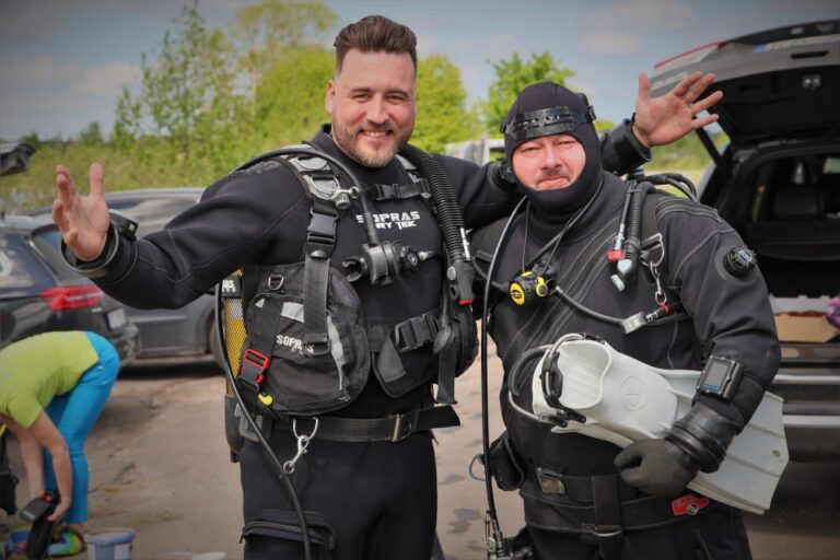 Coral Latvija 2022.gada niršanas sezonas atklāšana. Dāvids Zālītis, Jānis Zālītis