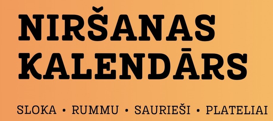 NIRĒJU KALENDĀRS AUGUSTAM